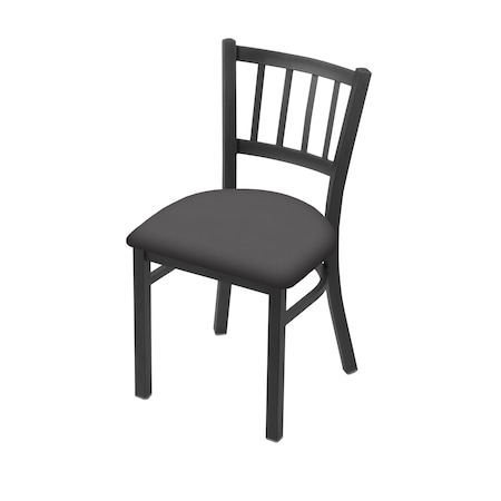 Holland Bar Stool Co 610 Contessa 18" Chair with Pewter Finish and Canter Storm Seat 61018PW004